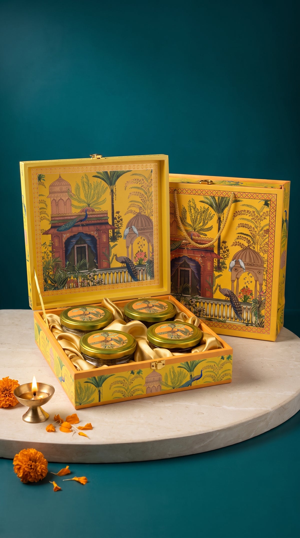 The Peacock Palace Box