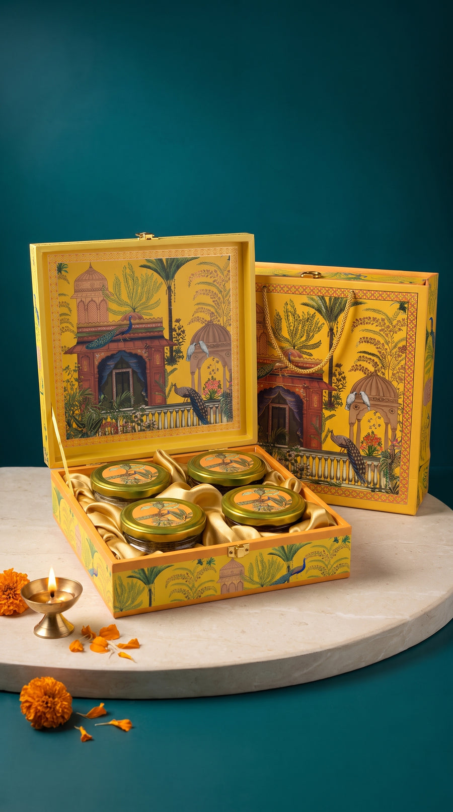 The Peacock Palace Box