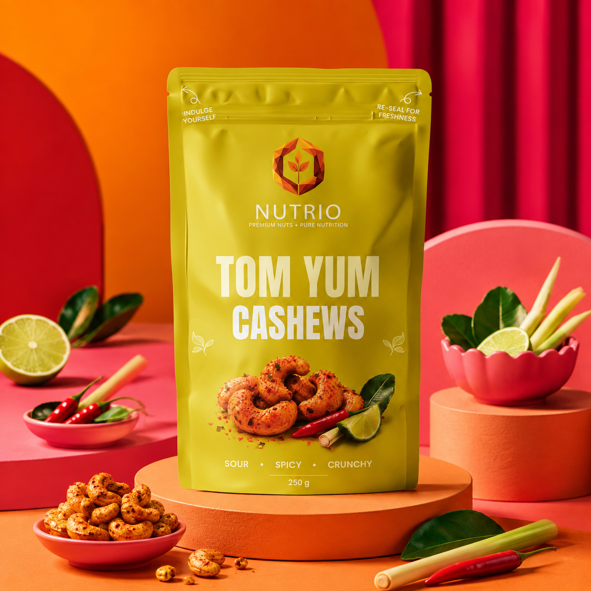 Tom Yum Cashews